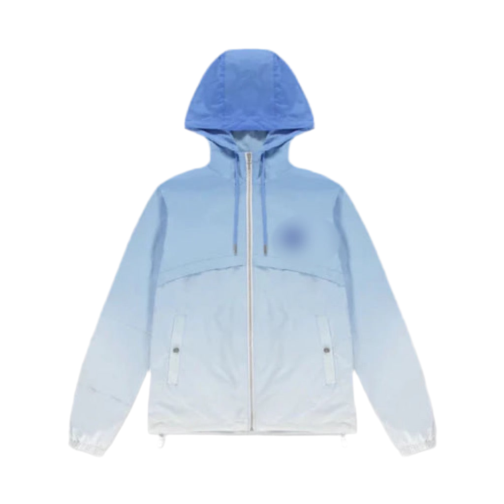 Gradient Blue Windbreaker