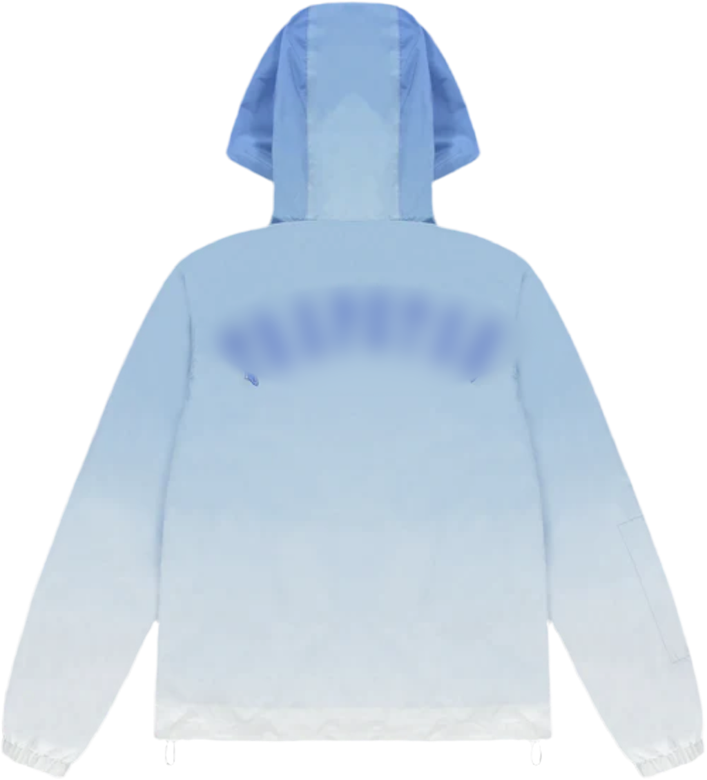 Gradient Blue Windbreaker