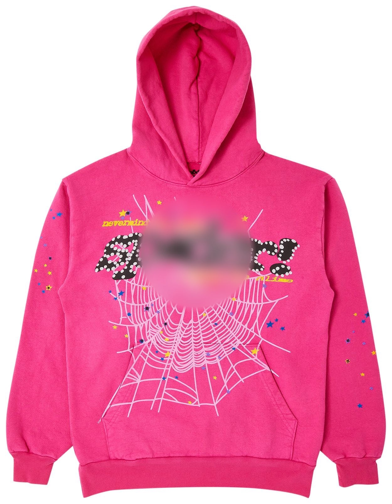 pink spider hoodie
