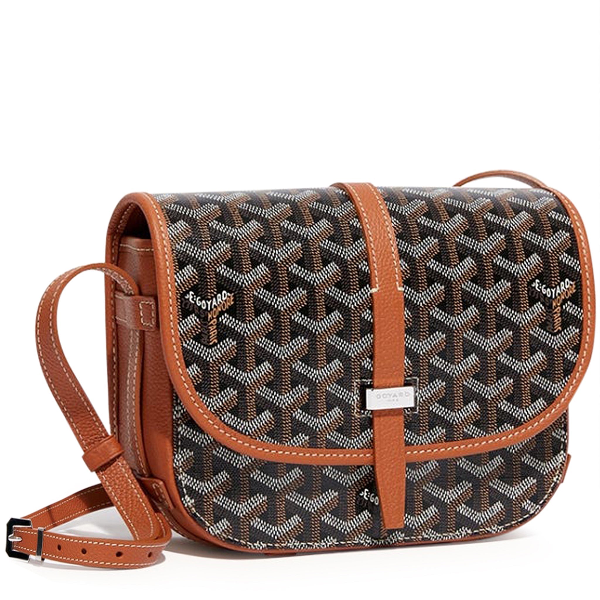 Yardine Messenger Black/Tan