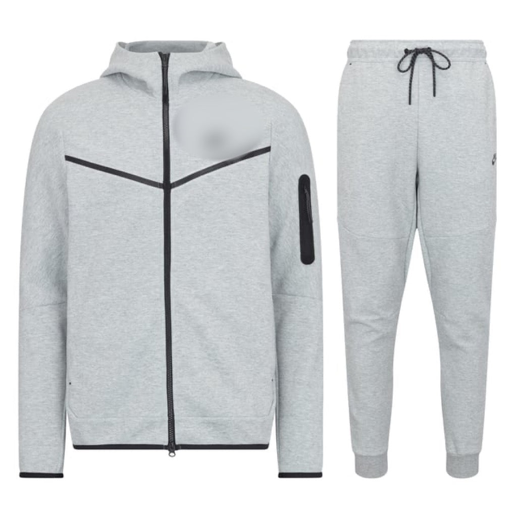Full zip Tec Set Grey