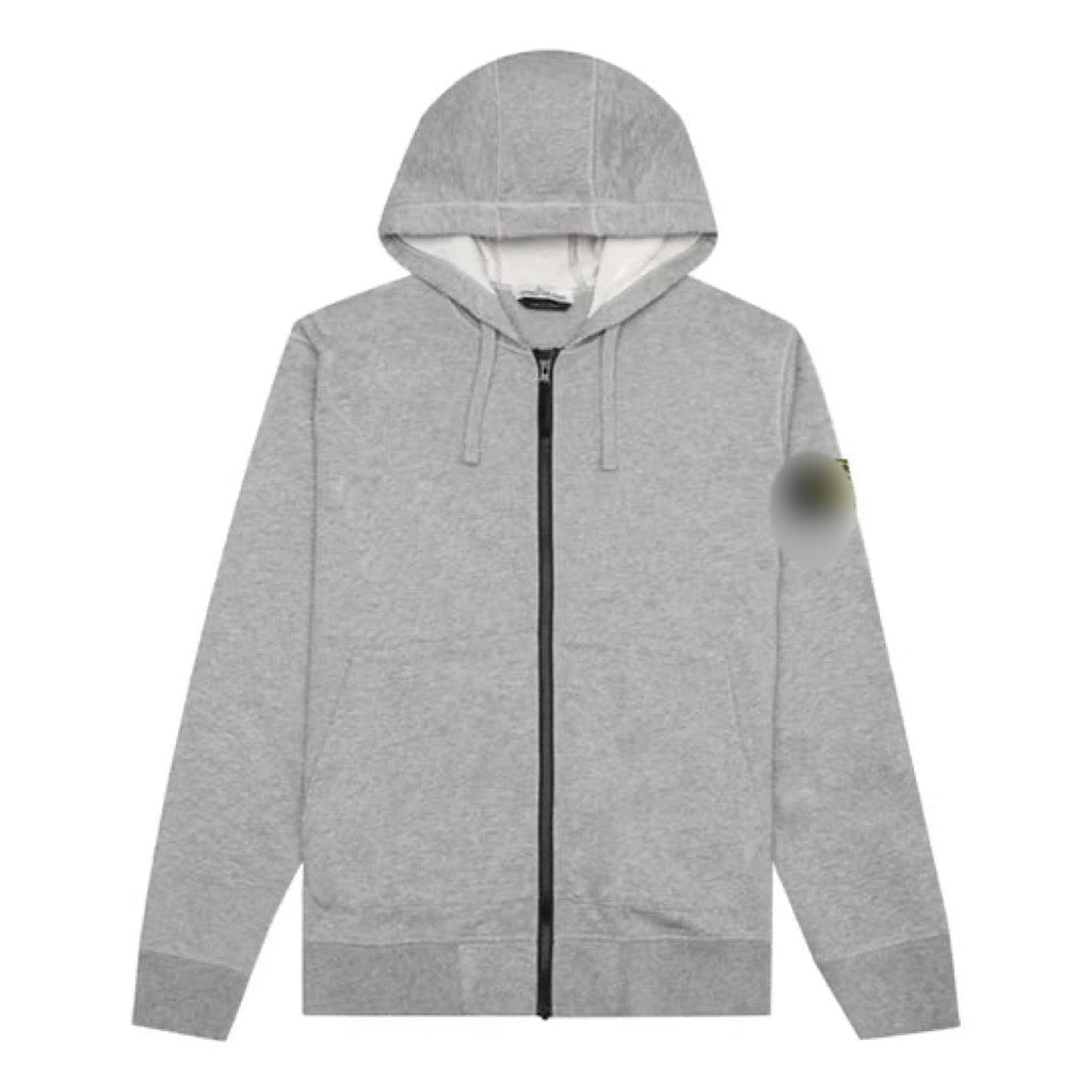 Stn Island Zip Up Grey