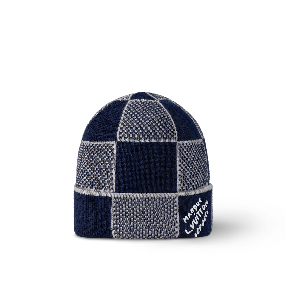 Lv Navy Blue Beanie