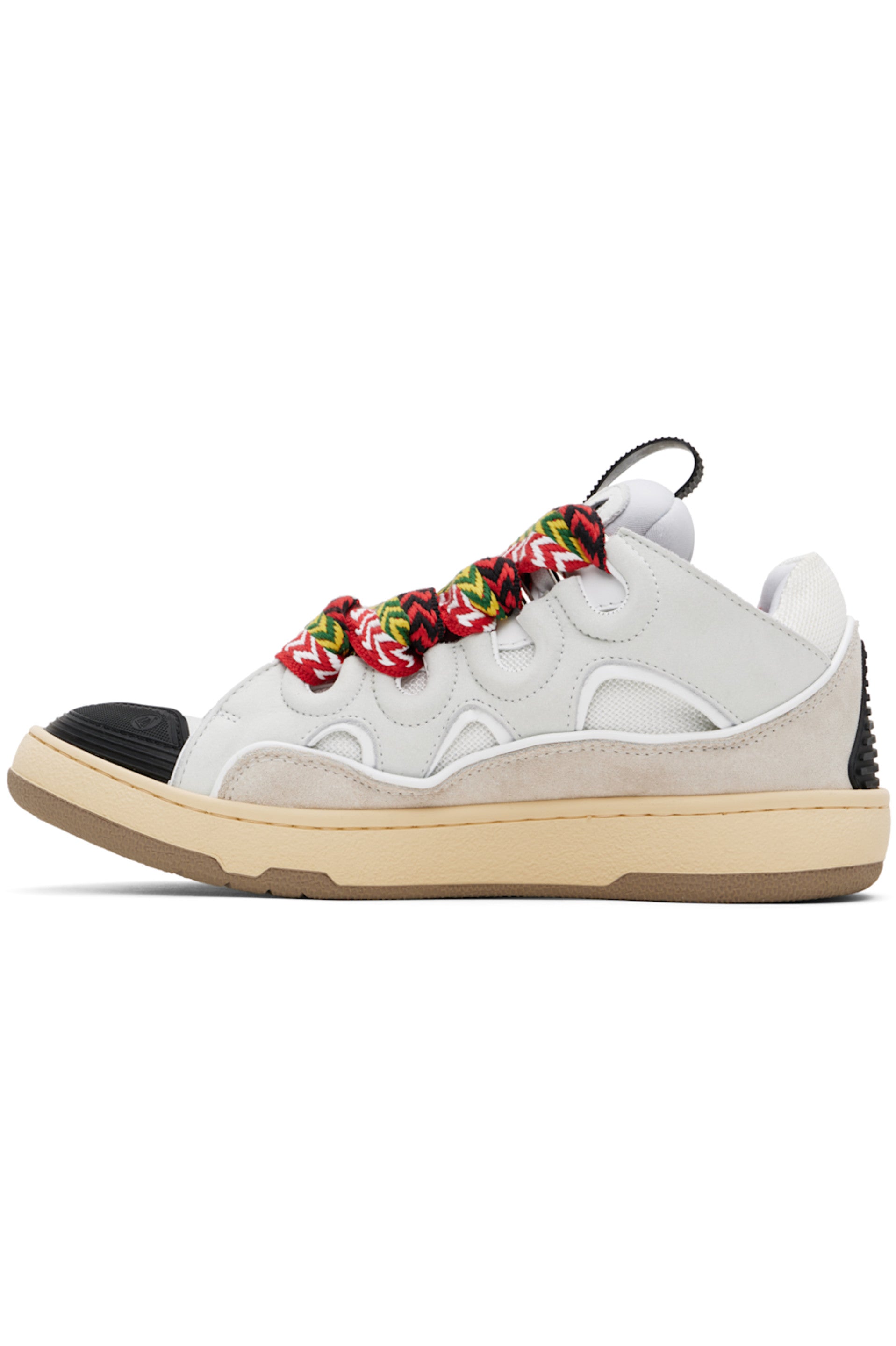 Lvins White leather Curb